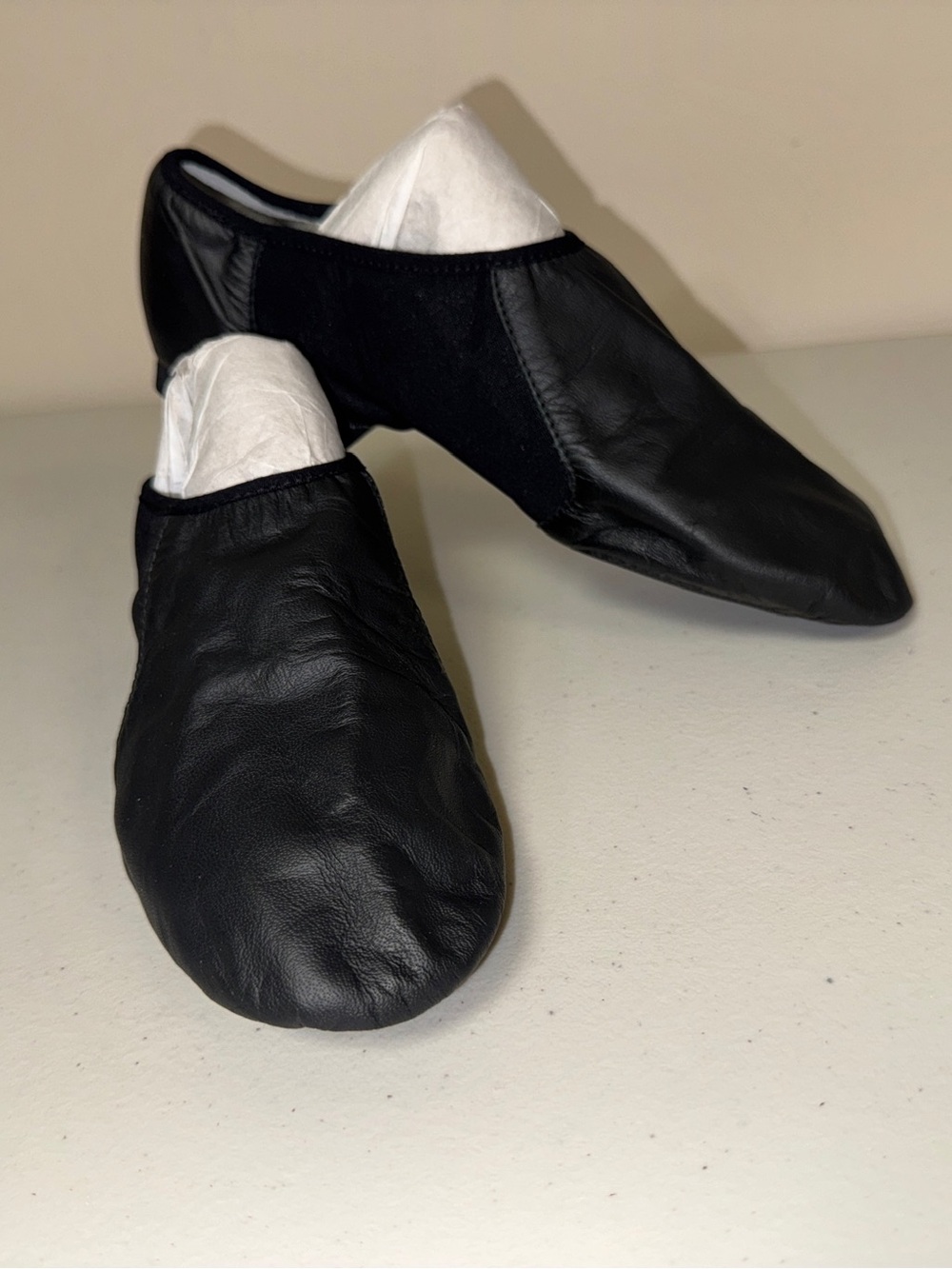 NWT BLOCH Jazz Dance Shoe Women 10 Neo-Flex Leather Black Hip Hop Recital Show - Picture 4 of 15